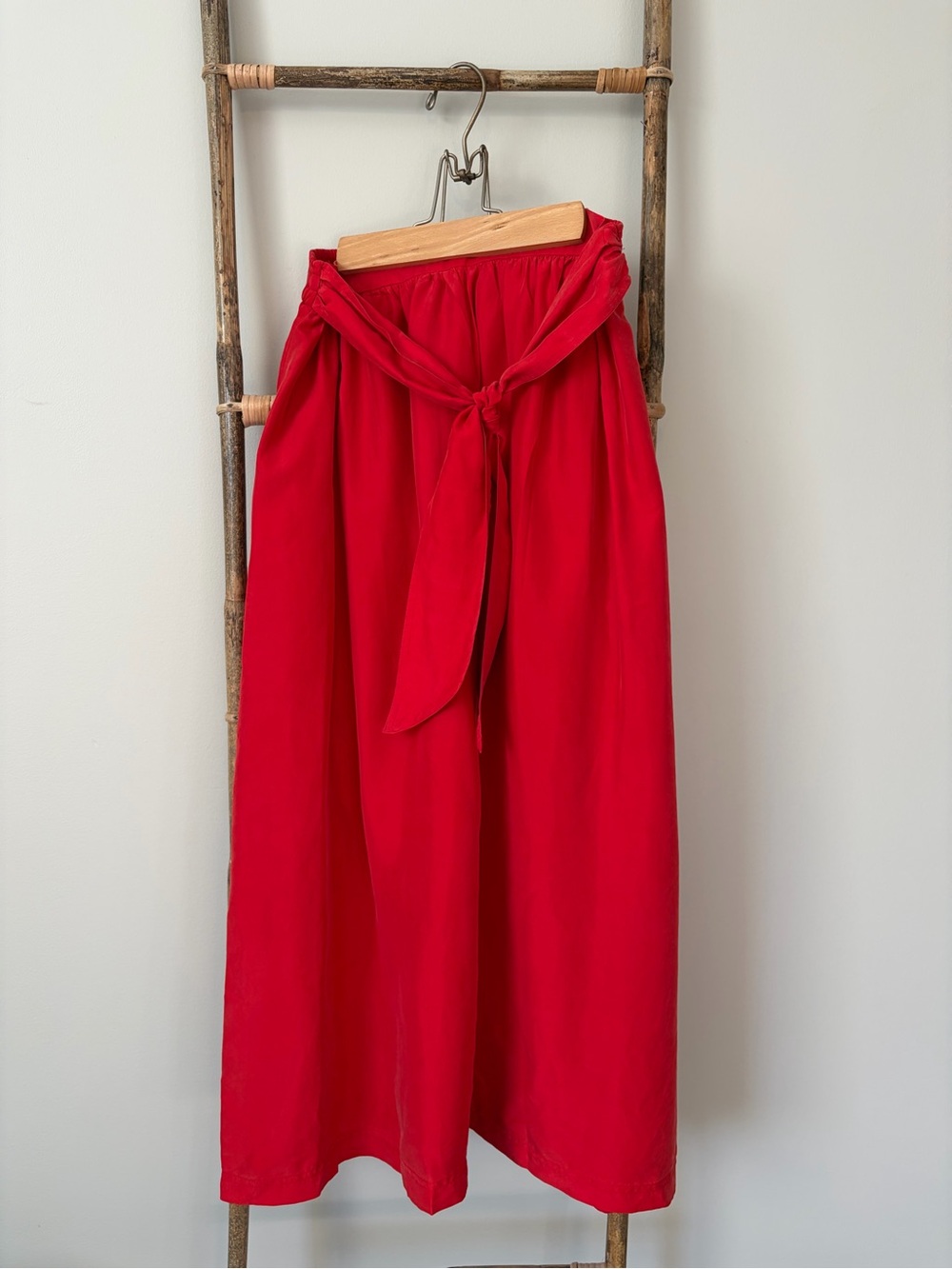 Chaus Silk Skirt